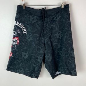 ✨3/$25✨ Sons Of Anarchy Board Shorts - M